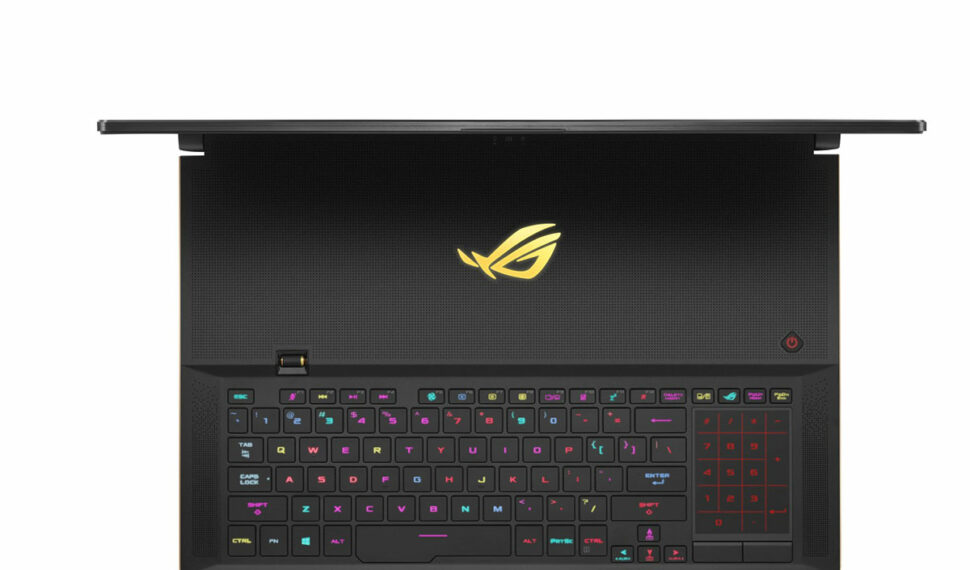 Ultratenký herní notebook ROG Zephyrus S s grafikami Nvidia GeForce RTX