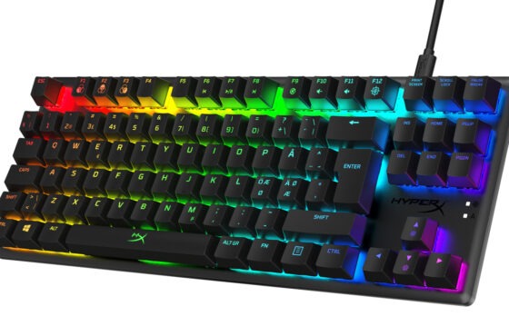 HyperX: mechanická klávesnice v tenkeyless provedení Alloy Origins Core