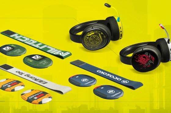 Limitovaná edice headsetů SteelSeries s motivy hry Cyberpunk 2077