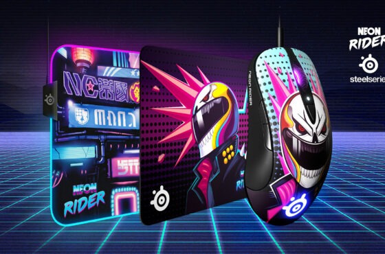 Limitovaná edice periférií na motivy legendárního CS: GO skinu Neon Rider od SteelSeries