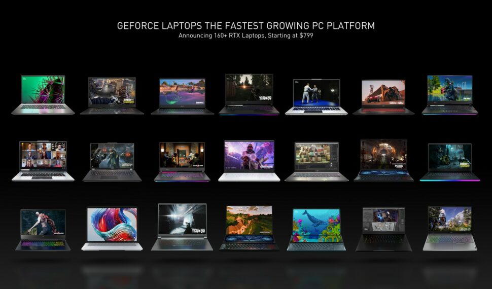 NVIDIA zvyšuje svůj dosah s novými GeForce pro notebooky a stolní PC, GeForce NOW a Omniverse pro tvůrce