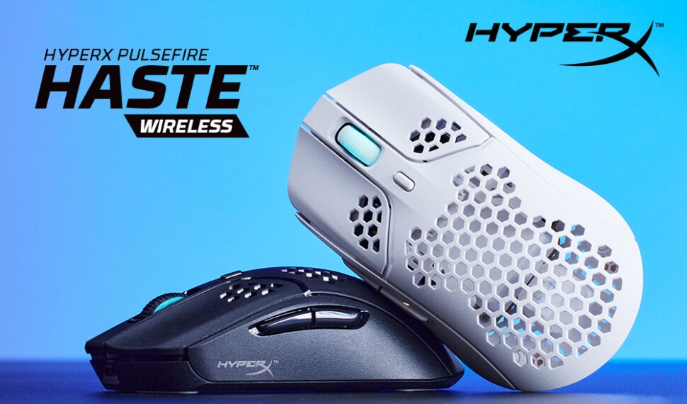 HyperX: Ultralehká bezdrátová herní myš Pulsefire Haste Wireless