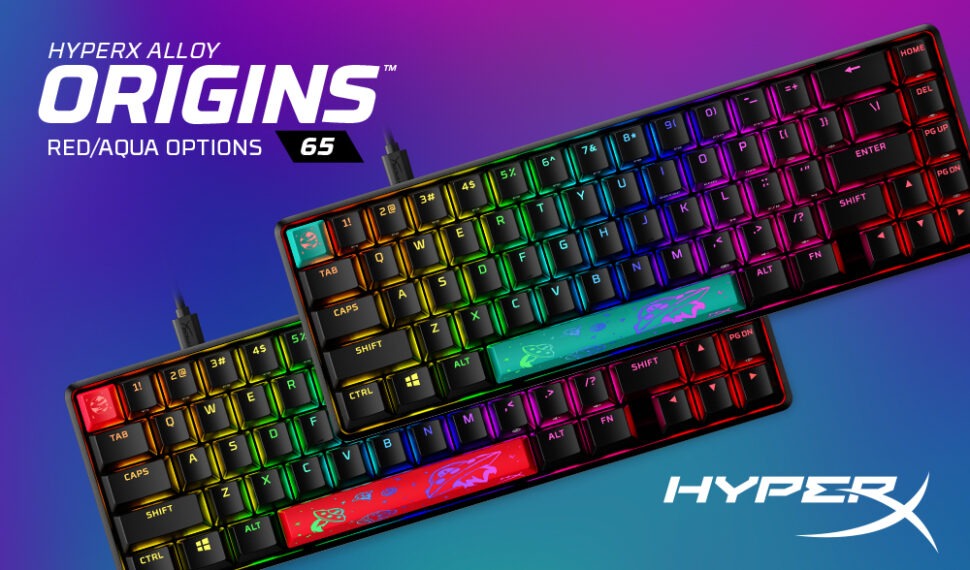 Mechanická herní klávesnice HyperX Alloy Origins 65 je v prodeji