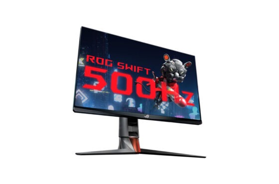 Esportovní herní monitor ROG Swift 500Hz Nvidia G-SYNC s technologií Reflex