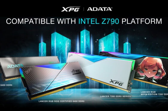 Paměti ADATA a XPG podporují nejnovější platformy Intel Z790