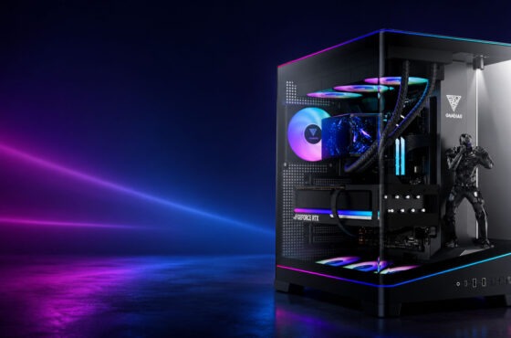 Gamdias Atlas P6&nbsp;CG: PC&nbsp;case, který promění počítač v&nbsp;dekorativní exponát